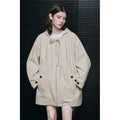 Cotton Hooded Mid-Length Loose Trench Coat_BDHL8215