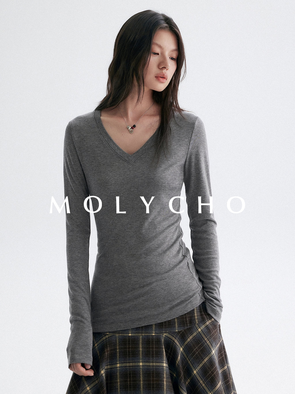 V領修身上衣_BDHL7949