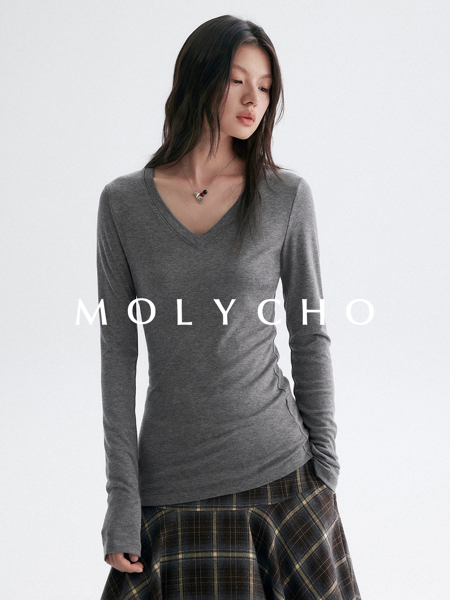 V領修身上衣_BDHL7949