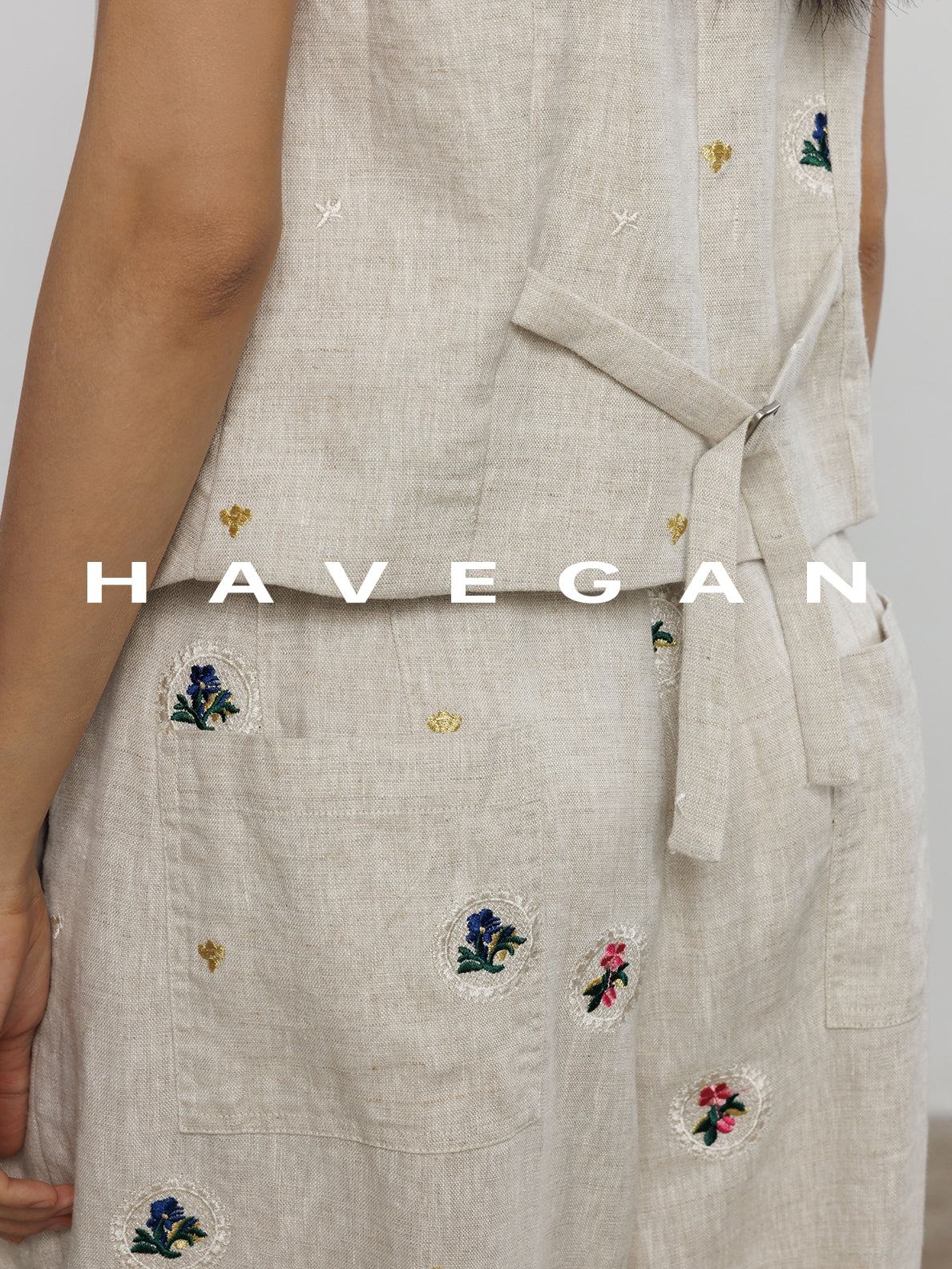 Embroidered Design Vest Or Pants_BDHL7606