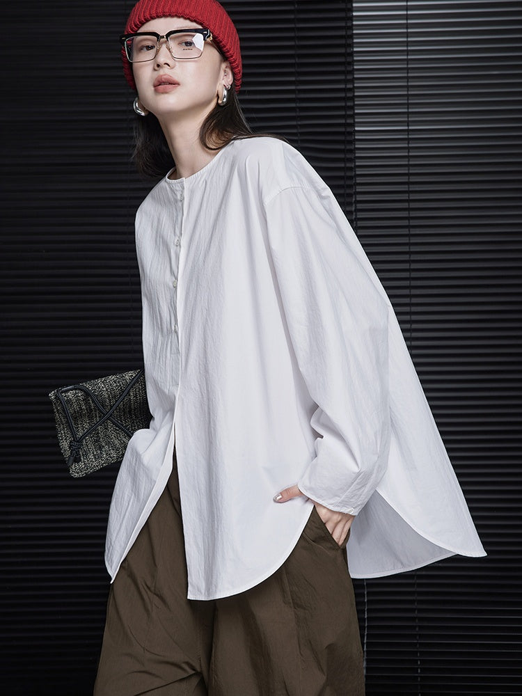 Loose-Fitting Long-Sleeved Shirts_BDHL6371