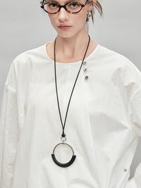 Asymmetric Shirt Or Straight Tube Skirt_BDHL7277