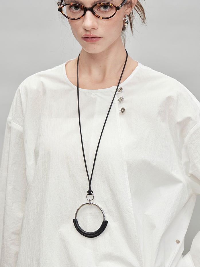 Asymmetric Shirt Or Straight Tube Skirt_BDHL7277