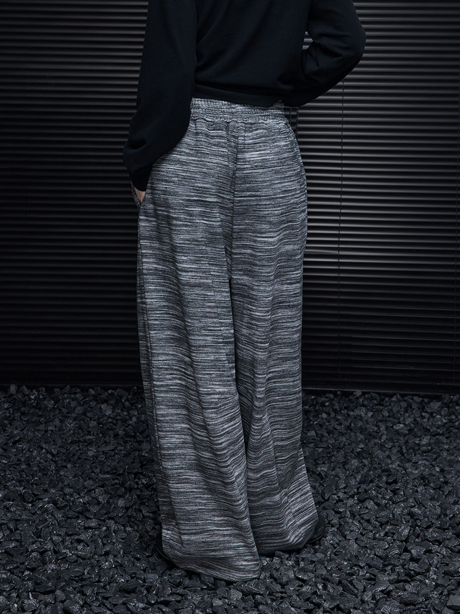 Grey Loose-Fit Wide-Leg Pants_BDHL7866