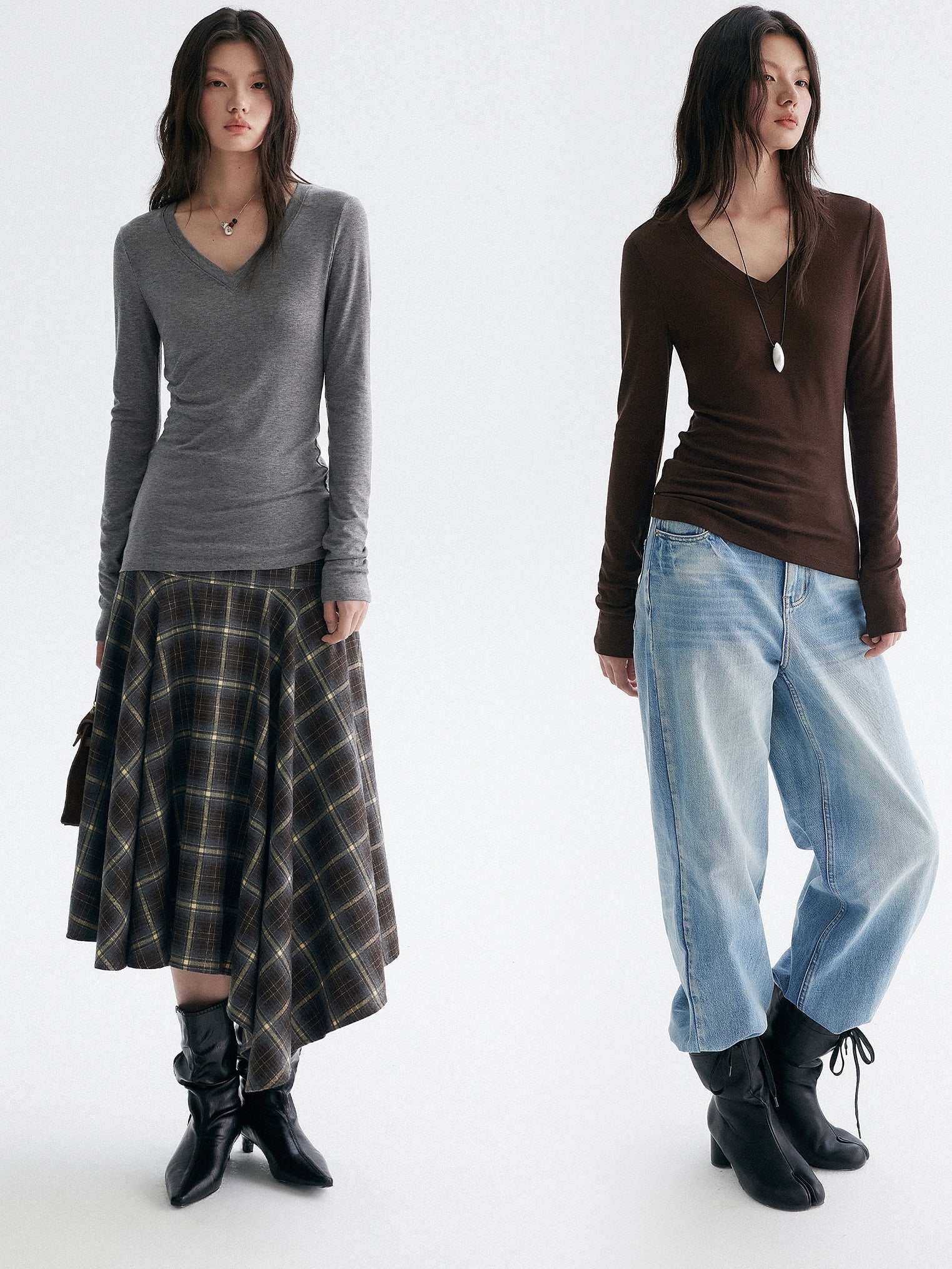 V領修身上衣_BDHL7949