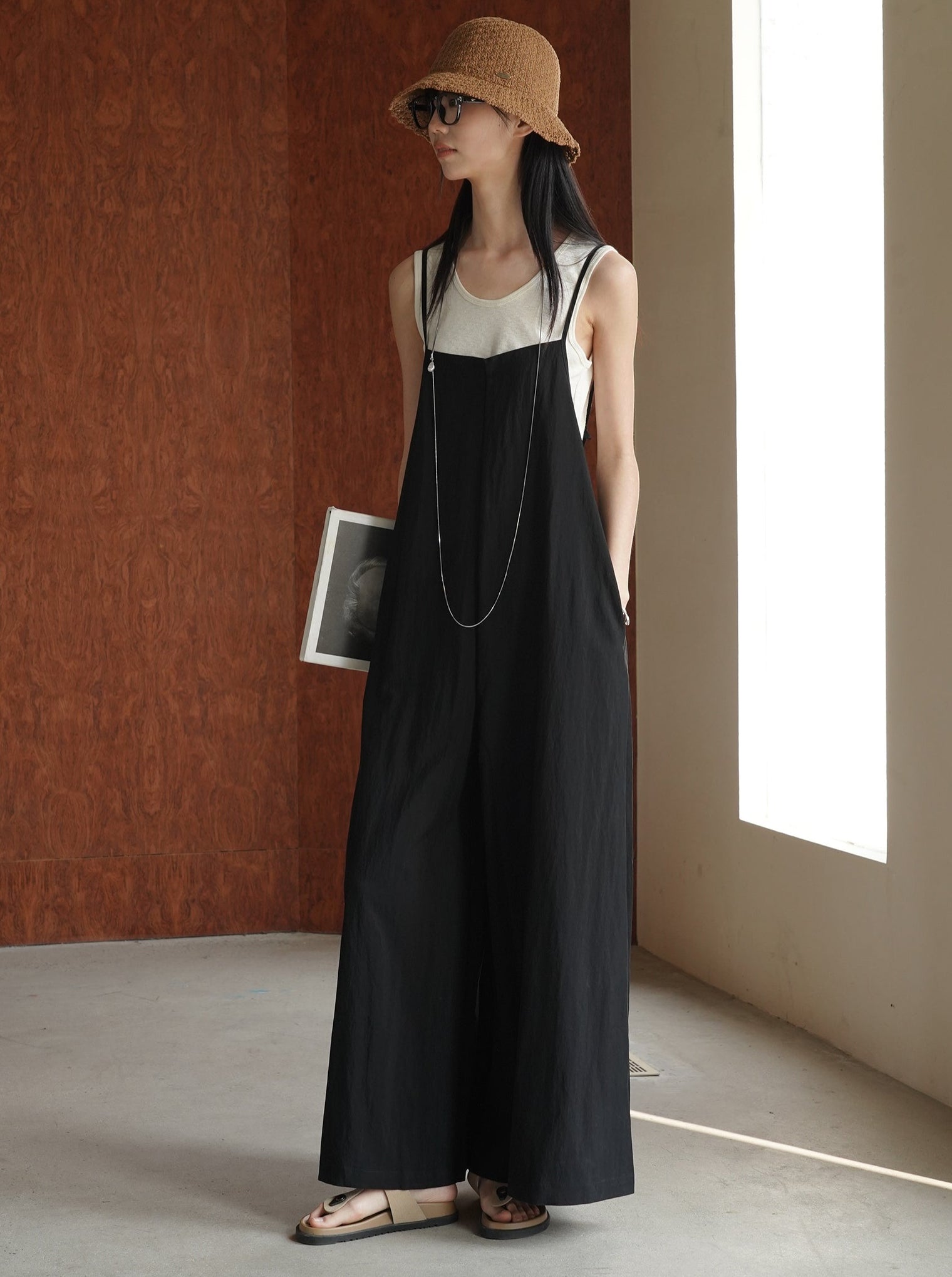 Slim Suspender Wide Overalls_BDHL6216