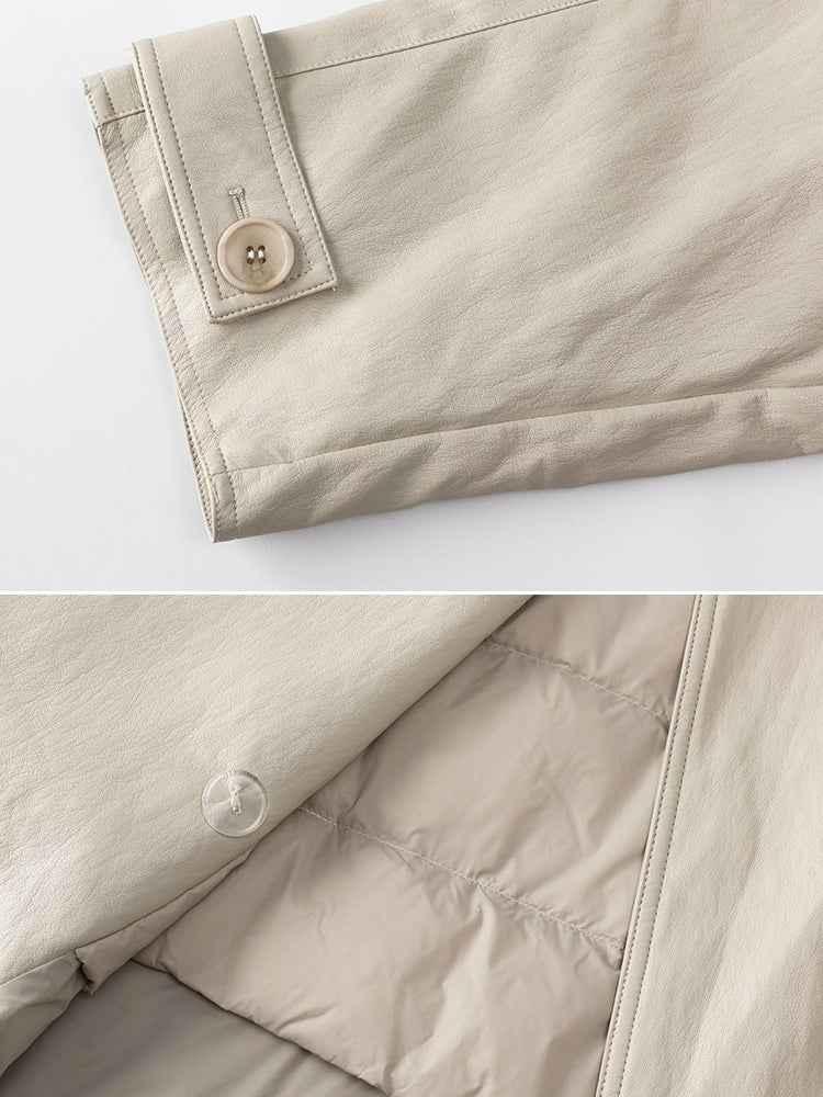 長翻領羽絨外套_BDHL8089