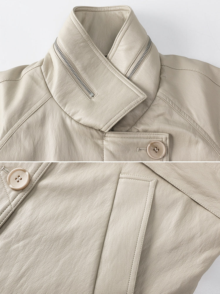 長翻領羽絨外套_BDHL8089