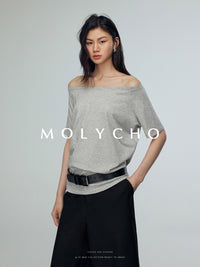 Relaxed Off-The-Shoulder Tops_BDHL7393