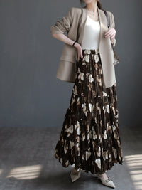 Collarless Slim Suit Jacket_BDHL7260