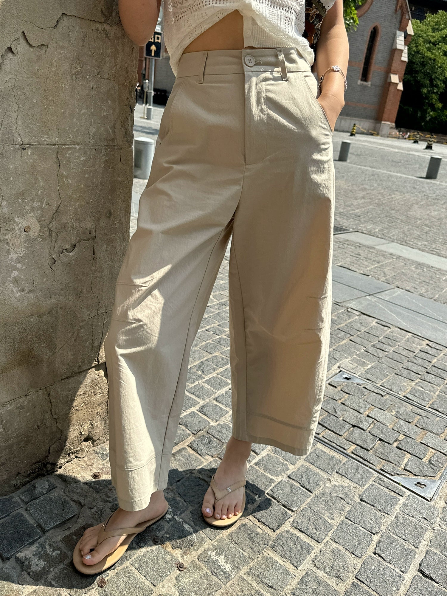 Three-Dimensional Wide-Leg Pants_BDHL7622