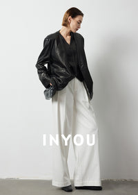 Draped Pressed Wide-Leg Pants_BDHL6392