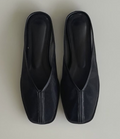 Mesh Polka-Dot Flat Mules_BDHL8370