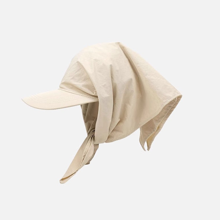 Sunshade Tie-Back Bandana Cap_BDHL8366