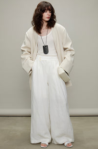 Thin Long-Sleeved Shirts &amp; Wide Pants_BDHL6329