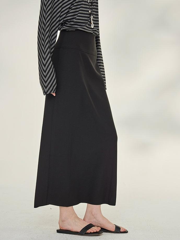 Striped Tops Or Stretch Slim Skirt_BDHL7739