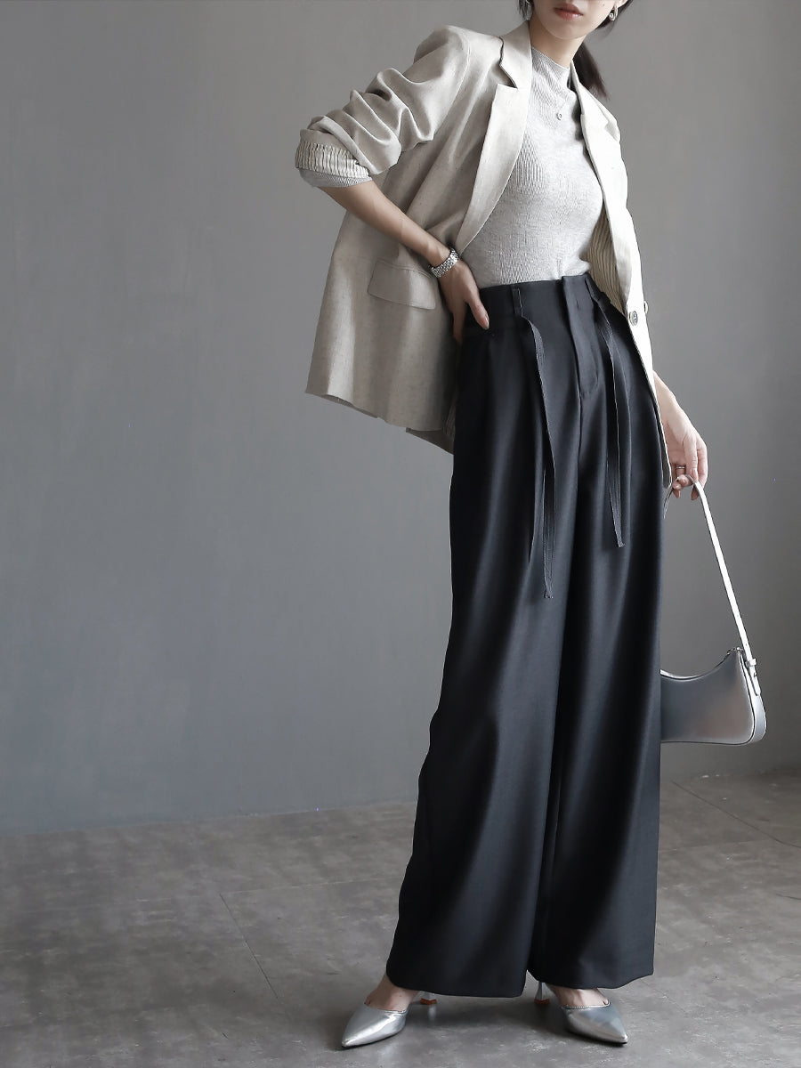 Straight-Leg Gray Pants_BDHL7915