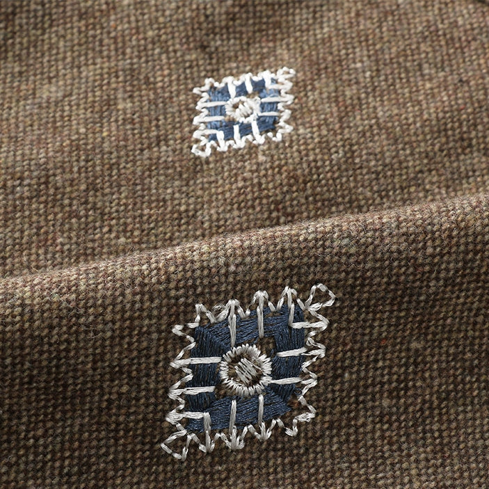 刺繡長袖襯衫_BDHL8084