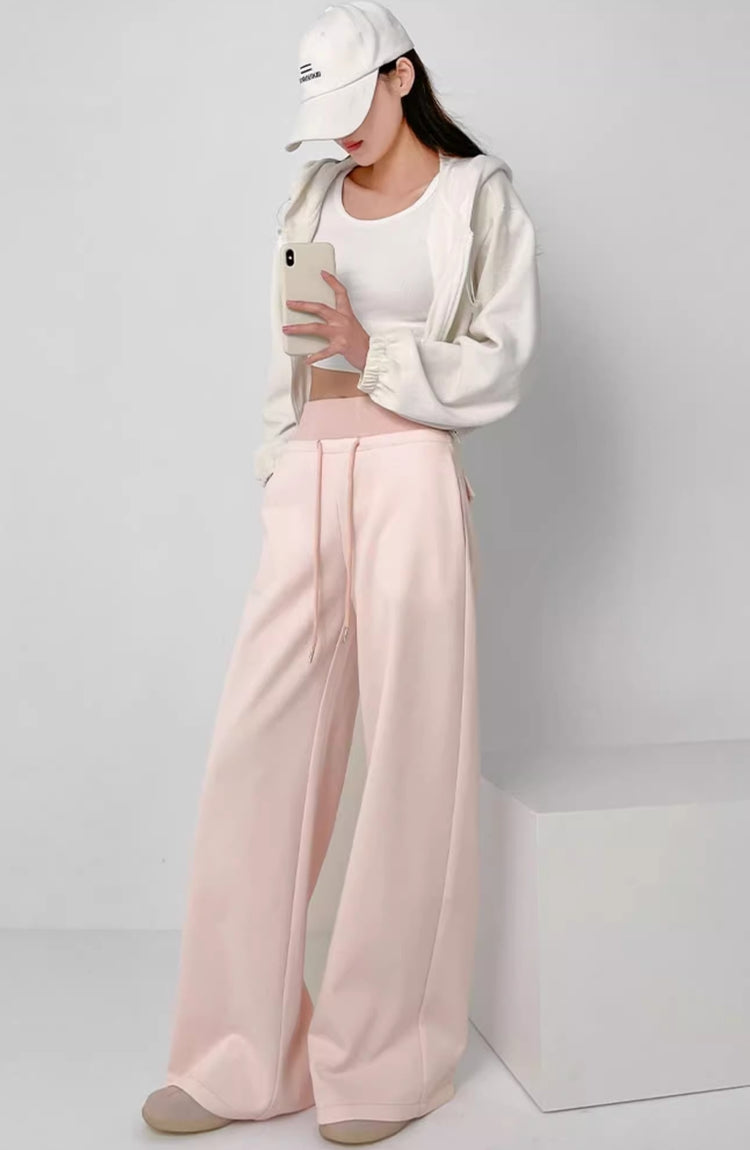 Flesh-Cover Floor-Length Pants_BDHL7228