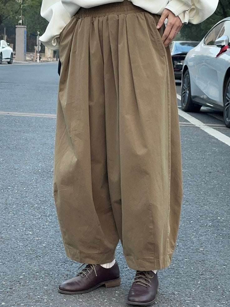 Tucked Balloon Pants_BDHL8152