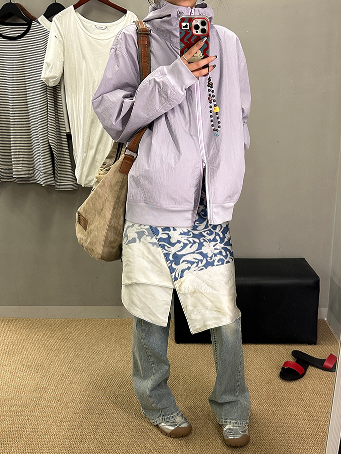 Hooded Loose Small Jacket_BDHL7166