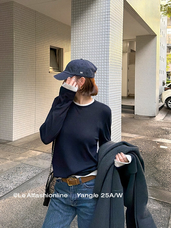 Two-Piece Style Long-Sleeved Shirt_BDHL8003