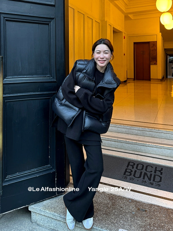 Loose-Fitting Sweatshirt Or Flared Skirt Pants_BDHL8007