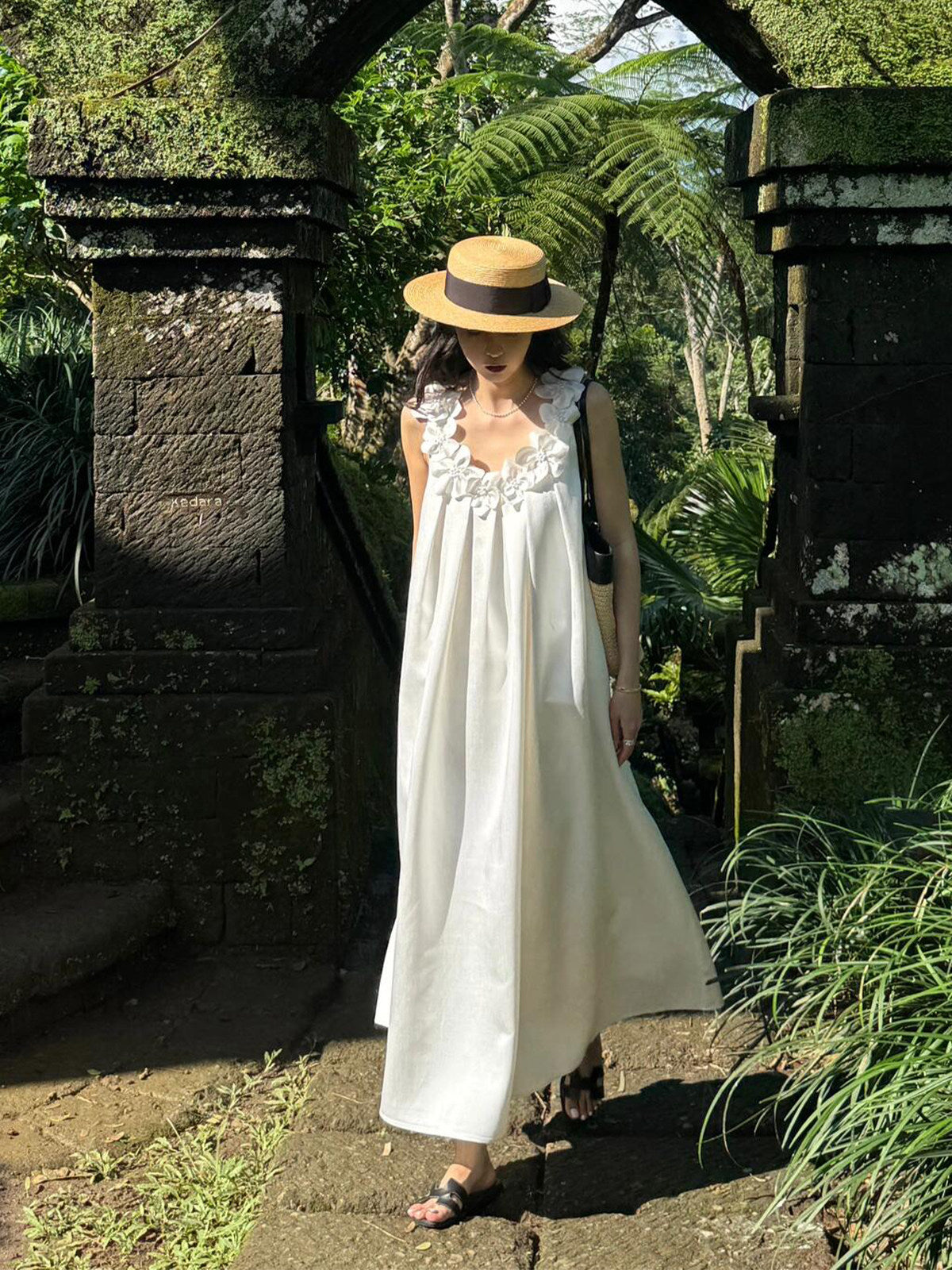 Sleeveless Bohemian Maxi Dress_BDHL8287