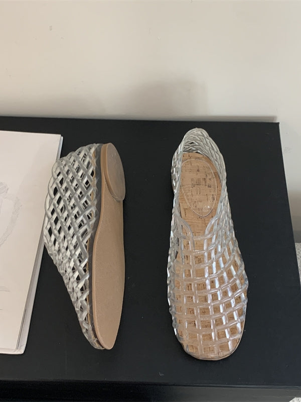 Flat Heel Mesh Shoes_BDHL7452
