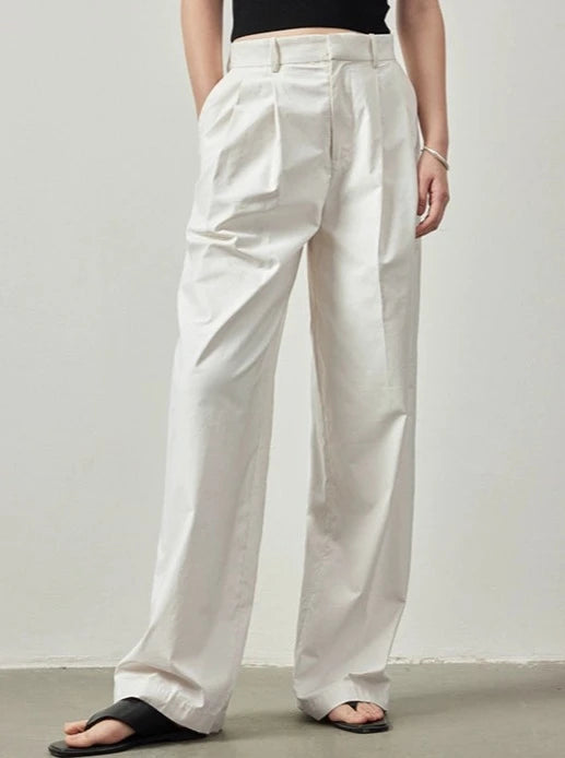 High Waist Wide Straight Pants_BDHL6060