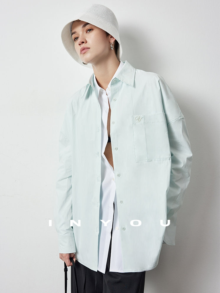 Loose-Fitting Silhouette Shirt_BDHL7155