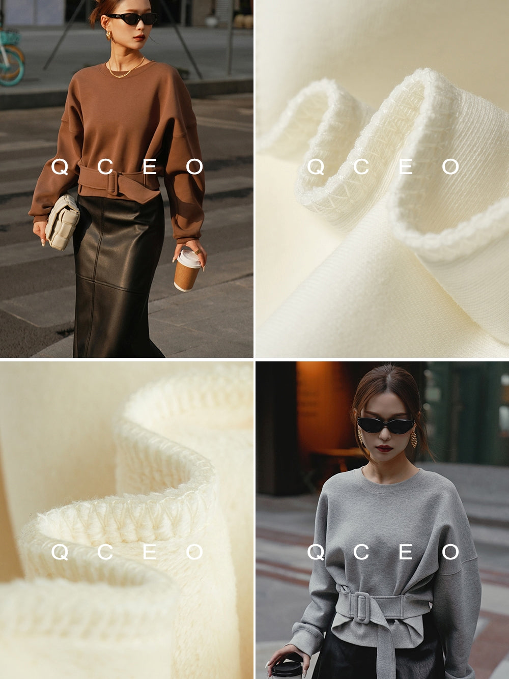 Loose-Fitting Waist Belt Knit_BDHL7149