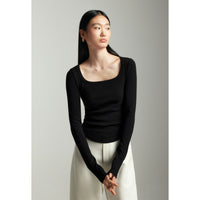 Square Neck Tops_BDHL5911 - HELROUS