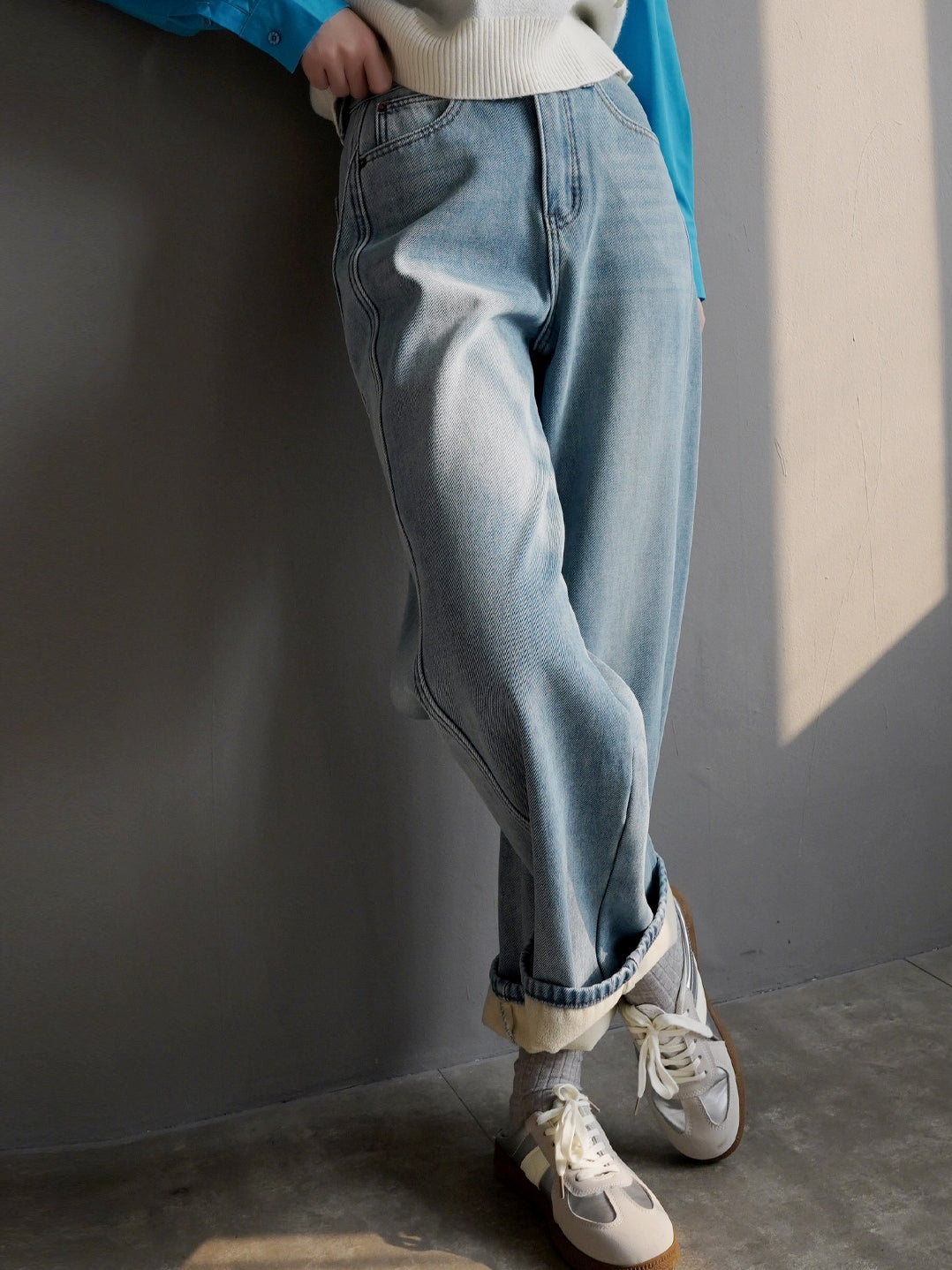 直筒牛仔褲_BDHL8130