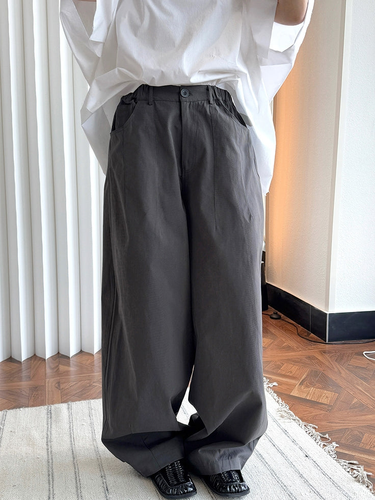 Loose-Fitting Wide Pants_BDHL7050