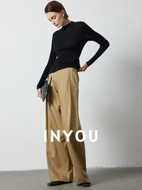 Draped Pressed Wide-Leg Pants_BDHL6392