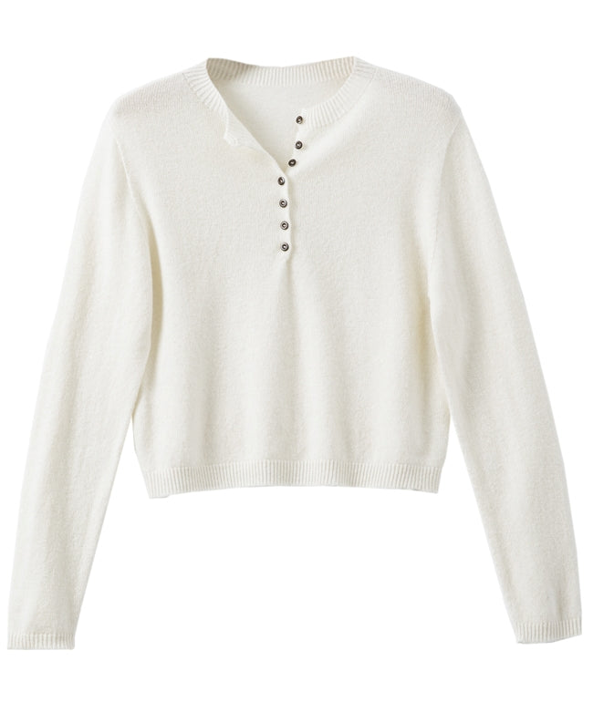 Henry Neck Knit Tops_BDHL7849