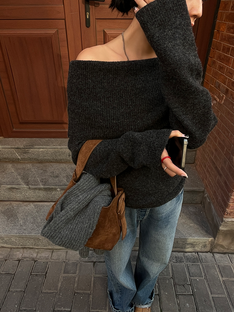 Two-Way Warm Off-Shoulder Knit_BDHL6799