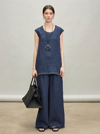 Sleeveless Top Or Straight Pants_BDHL7293