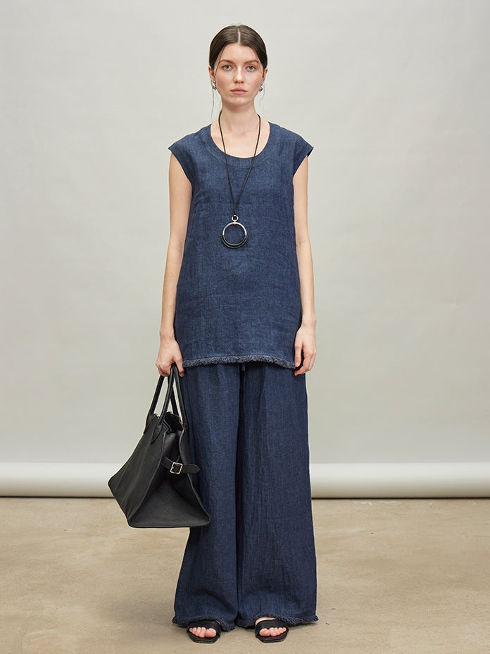 Sleeveless Top Or Straight Pants_BDHL7293