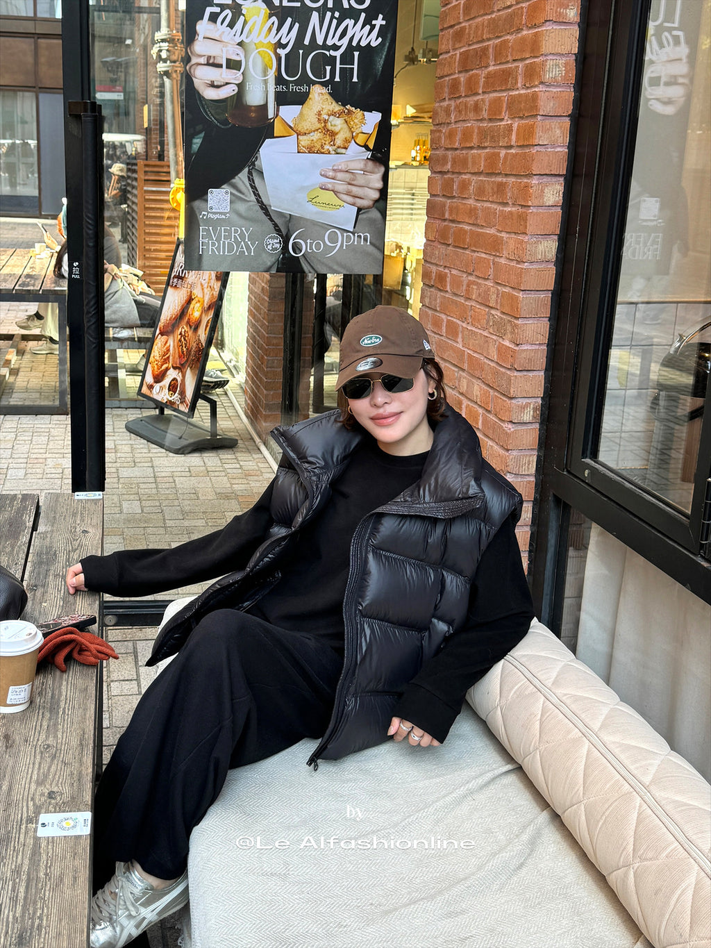 立領羽絨背心外套_BDHL8052