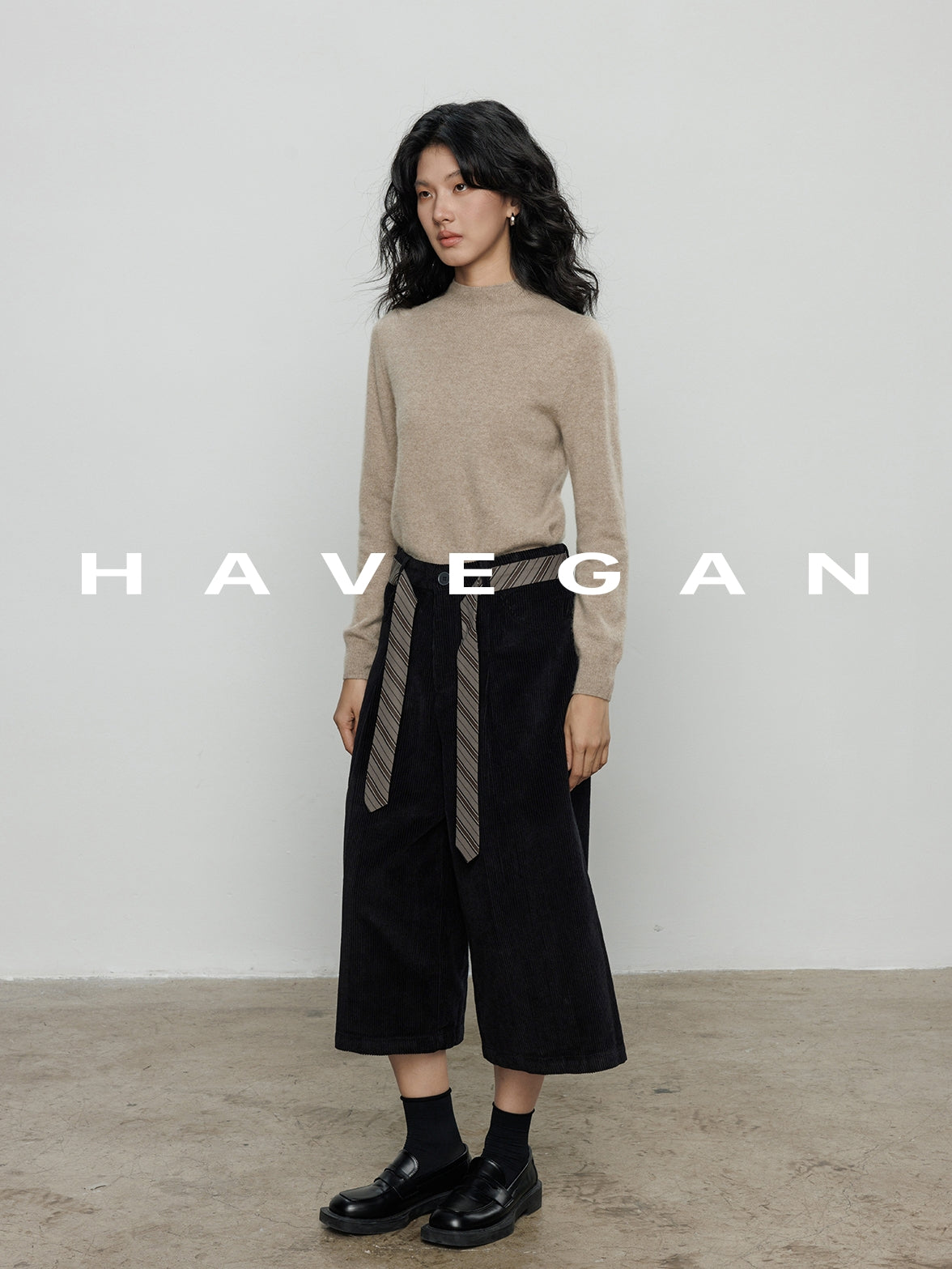 半高領針織上衣_BDHL7885