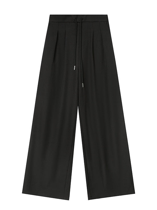 High Waist Loose Flared Pants_BDHL6434