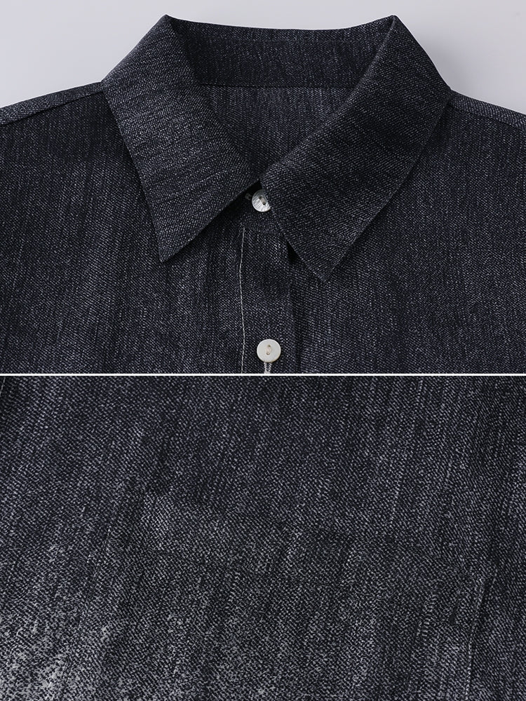 Design Gradation Print Shirt_BDHL7604