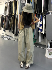 Drawstring Wide-Leg Pants_BDHL7274