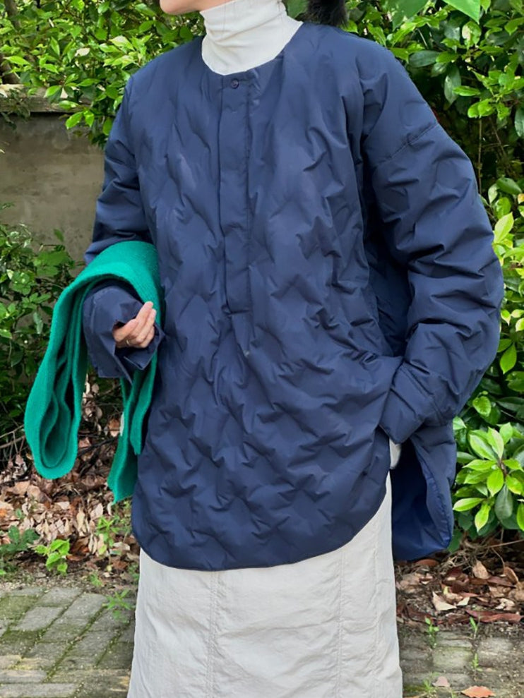 圓領套頭羽絨外套_BDHL8134