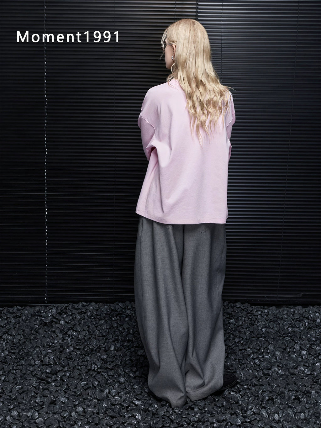 Buttoned Cuff Relaxed Long Sleeve Tee_BDHL8409