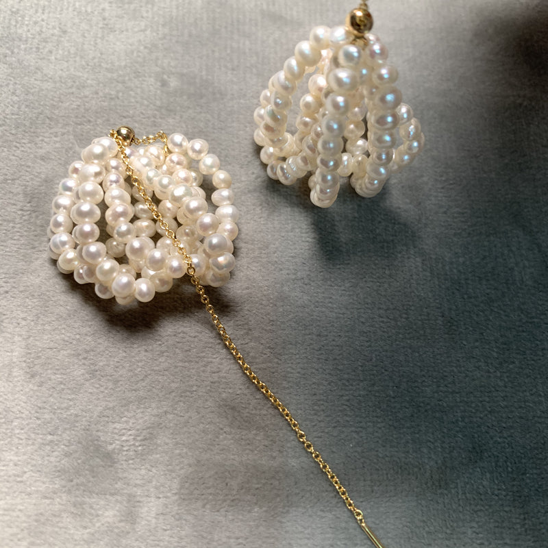 White pearl ring pierced_8833/LCHK/BDHL5572