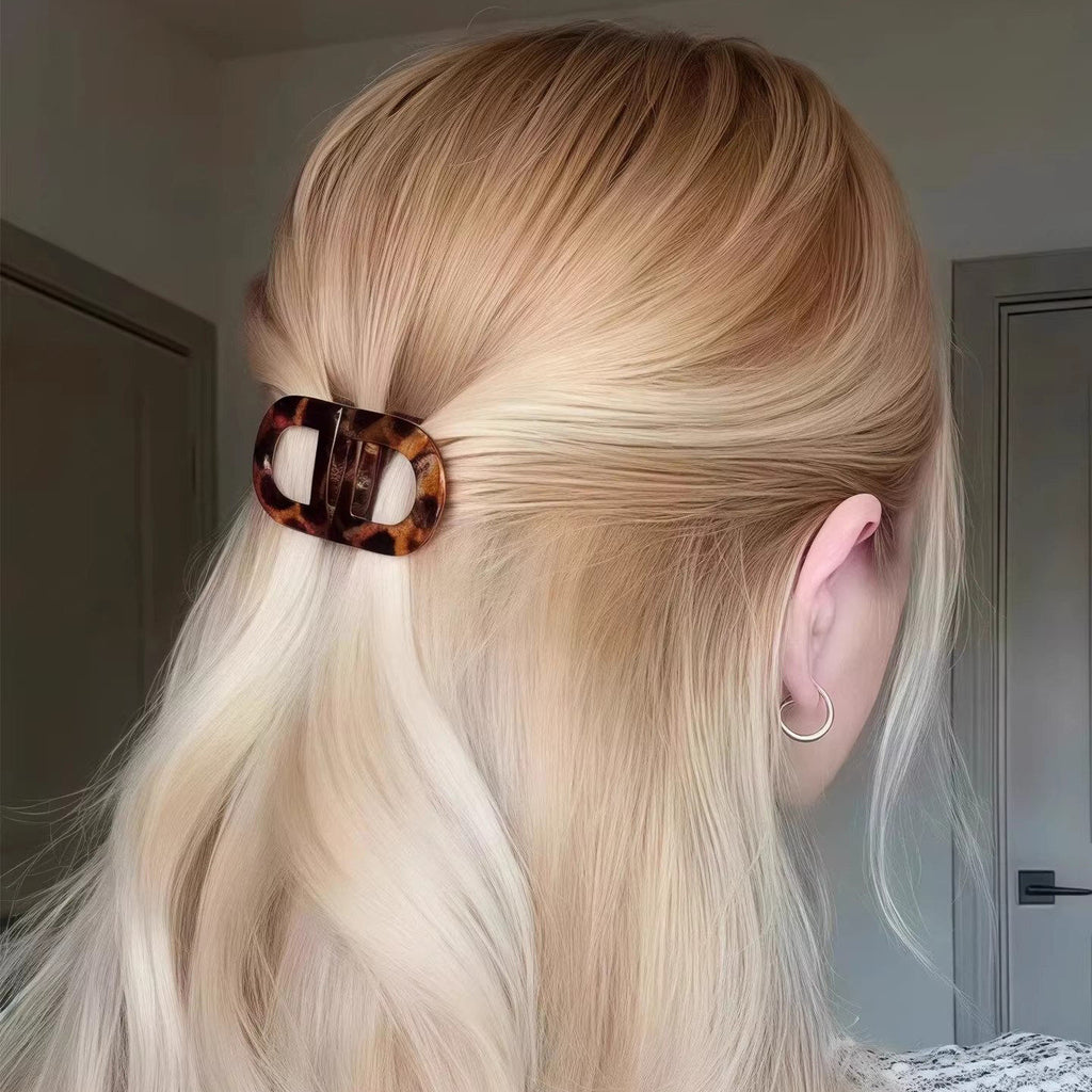Tortoiseshell Hair Clip_BDHL8384