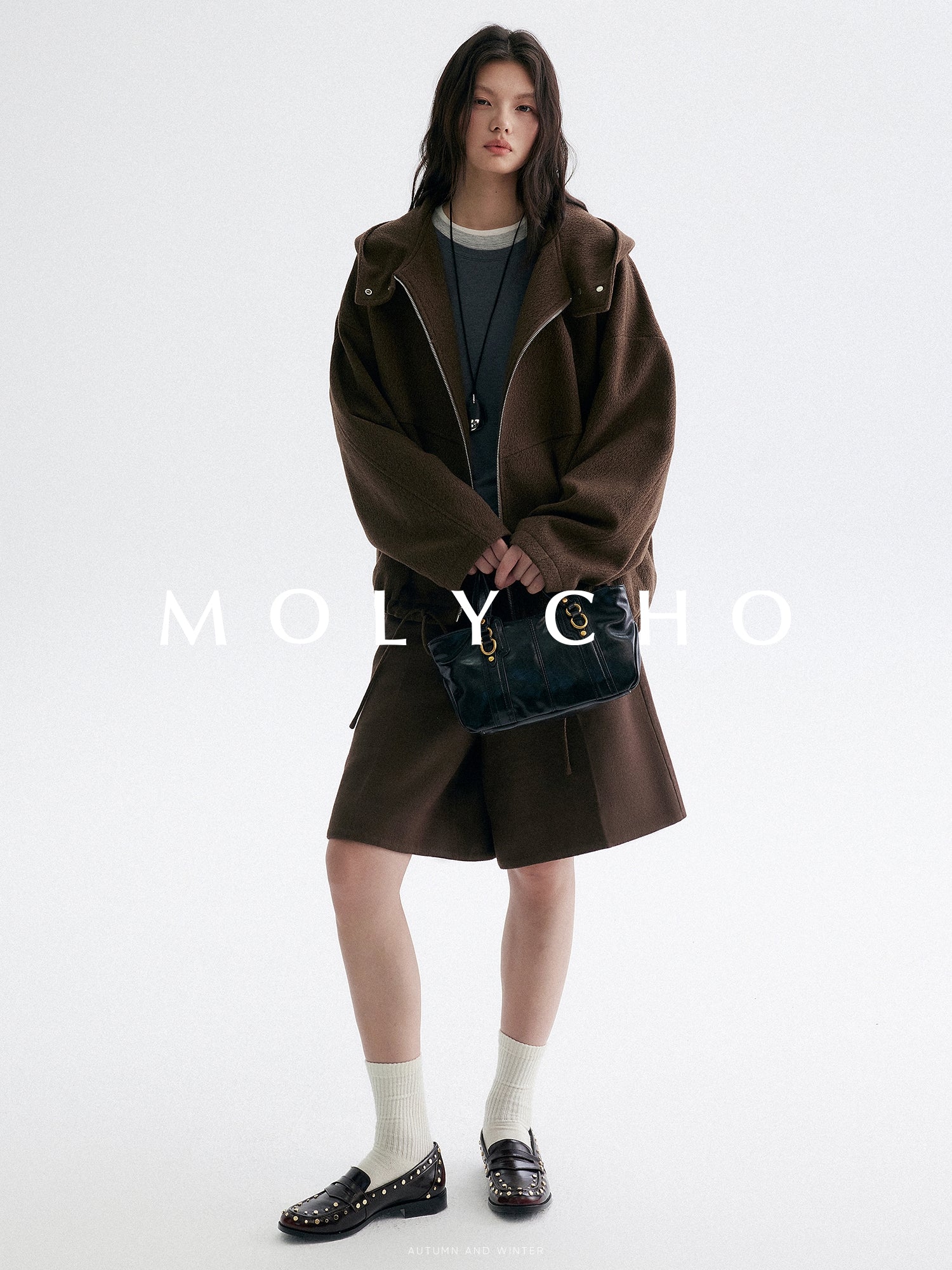 連帽拉鍊運動外套_BDHL7945